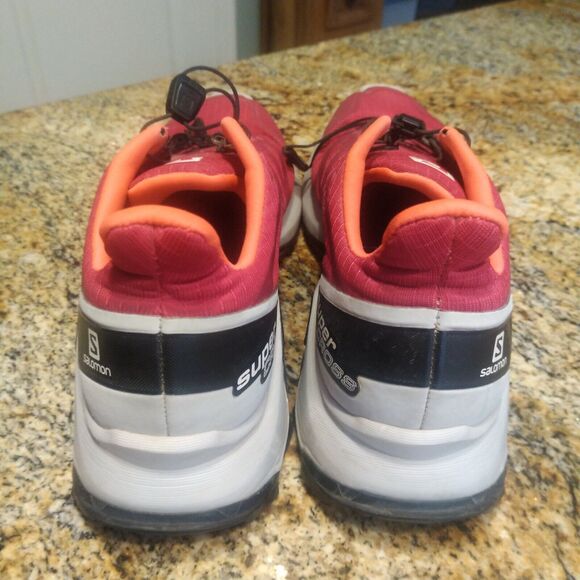 Salomon Women's Supercross Contagrip Trail Running Shoes Cerise 409304 Size 9.5 - Picture 10 of 12